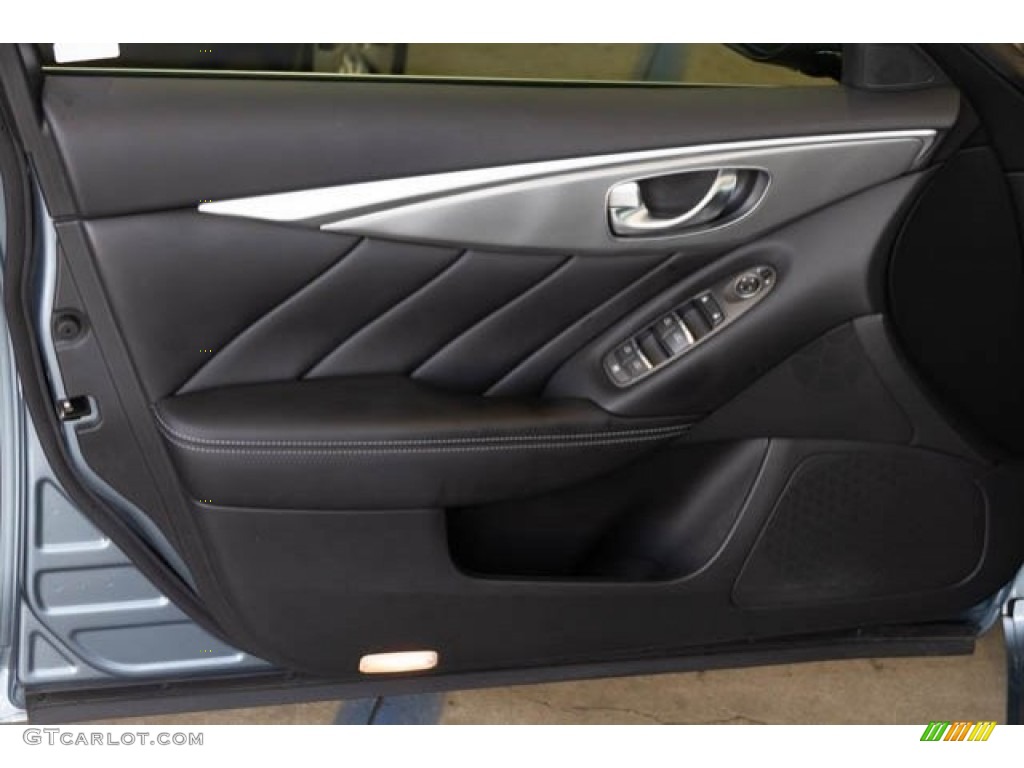 2015 Q50 3.7 - Hagane Blue / Graphite photo #30