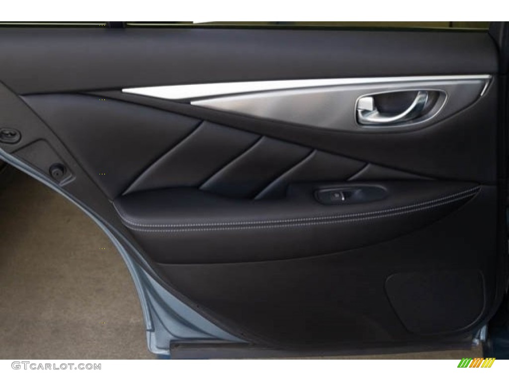 2015 Q50 3.7 - Hagane Blue / Graphite photo #32