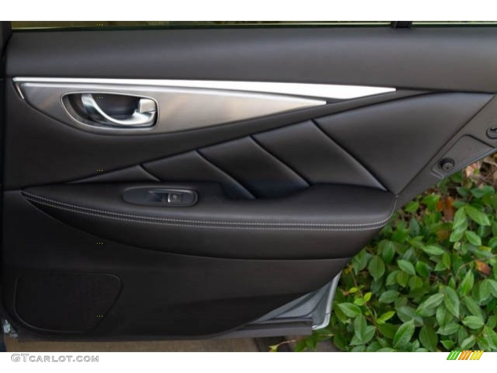 2015 Q50 3.7 - Hagane Blue / Graphite photo #33