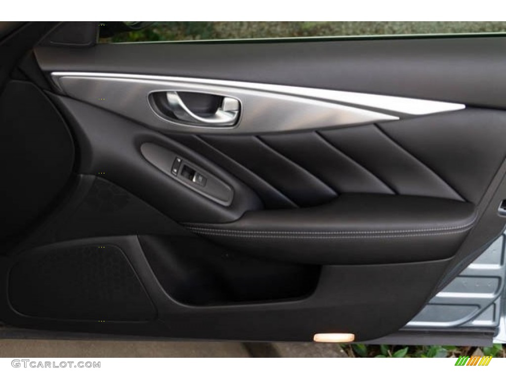 2015 Q50 3.7 - Hagane Blue / Graphite photo #34