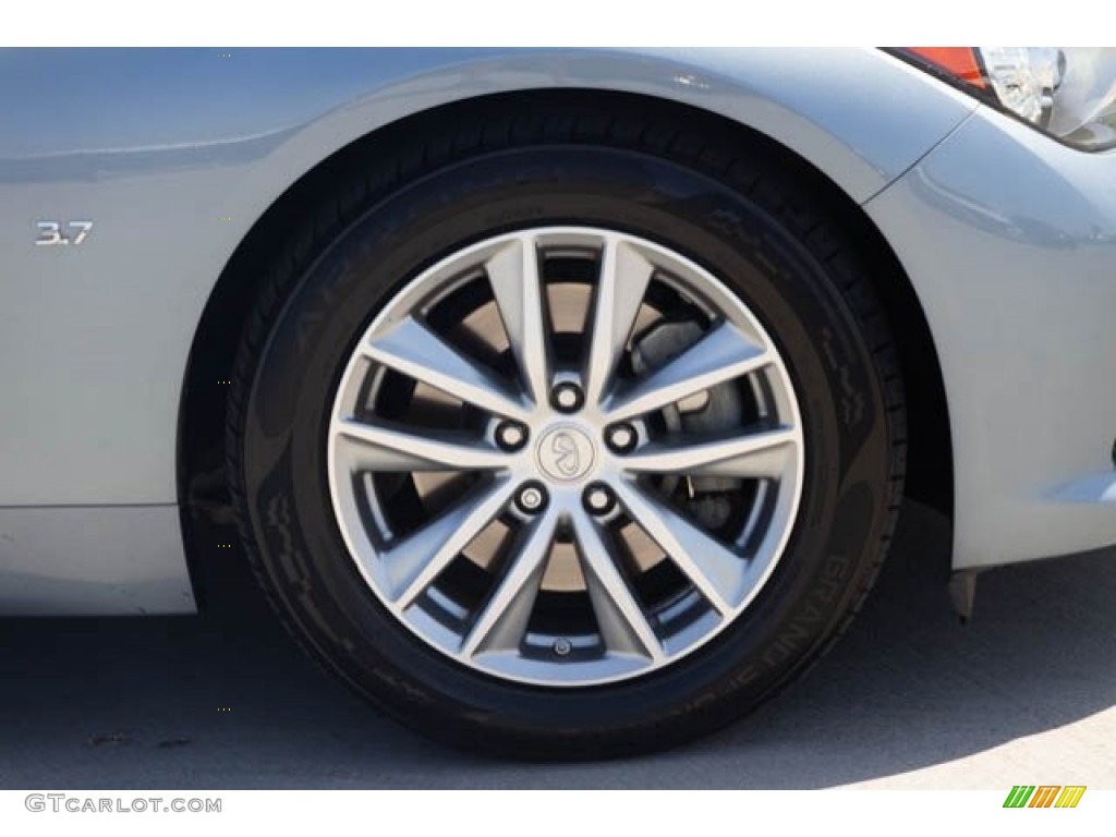 2015 Q50 3.7 - Hagane Blue / Graphite photo #37