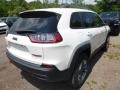 2019 Bright White Jeep Cherokee Trailhawk 4x4  photo #5