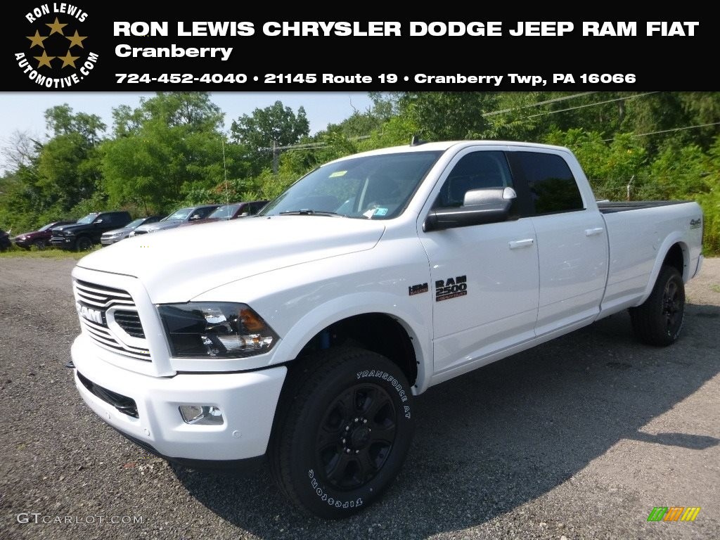 2018 2500 SLT Crew Cab 4x4 - Bright White / Black photo #1