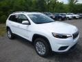 2019 Bright White Jeep Cherokee Latitude 4x4  photo #7