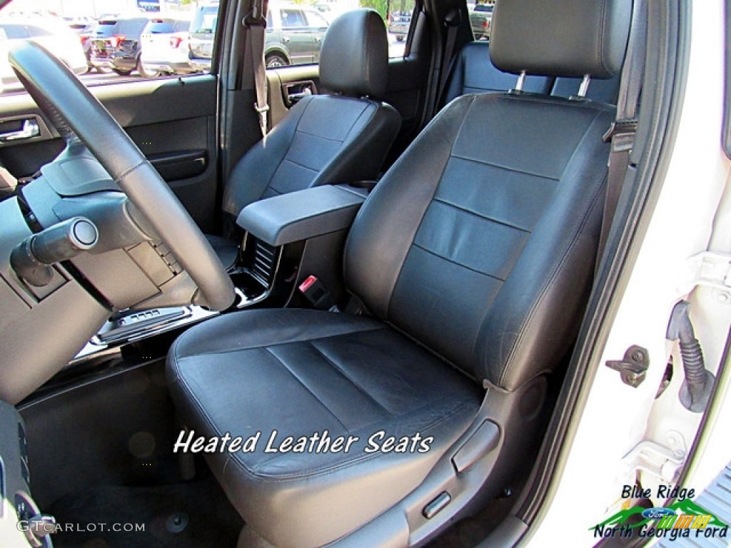 2012 Escape Limited V6 - White Suede / Charcoal Black photo #11