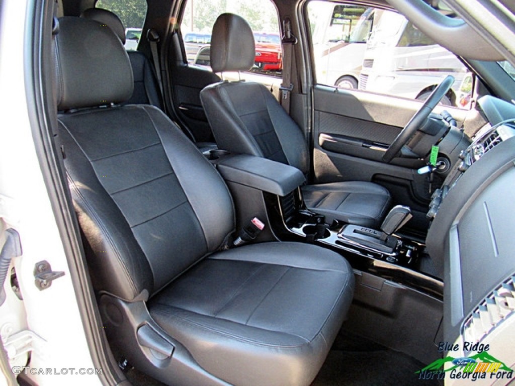 2012 Escape Limited V6 - White Suede / Charcoal Black photo #12