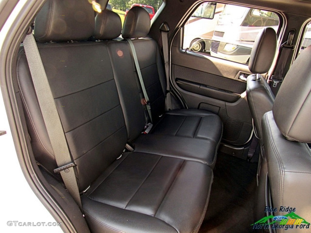 2012 Escape Limited V6 - White Suede / Charcoal Black photo #13