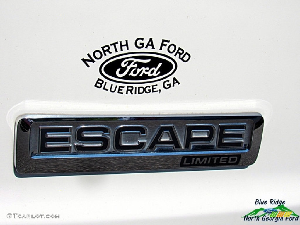 2012 Escape Limited V6 - White Suede / Charcoal Black photo #35