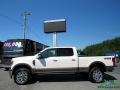 2018 White Platinum Metallic Ford F250 Super Duty King Ranch Crew Cab 4x4  photo #2