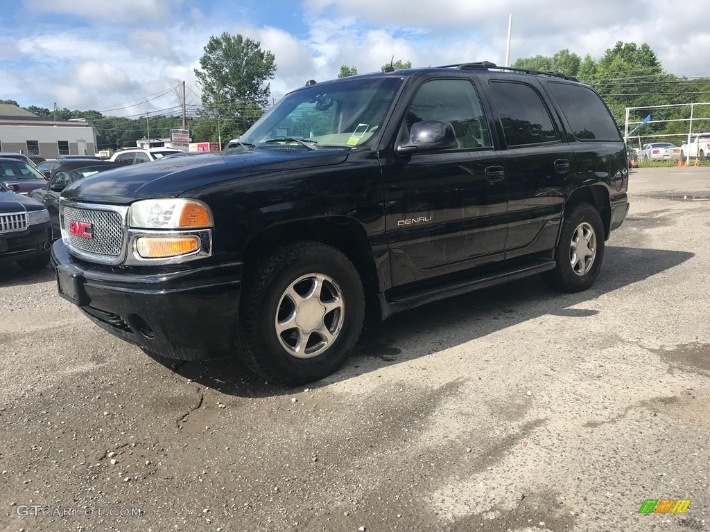 2004 Yukon Denali AWD - Polo Green Metallic / Sandstone photo #1