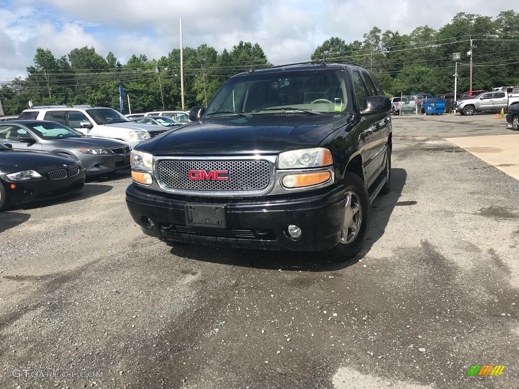 2004 Yukon Denali AWD - Polo Green Metallic / Sandstone photo #2