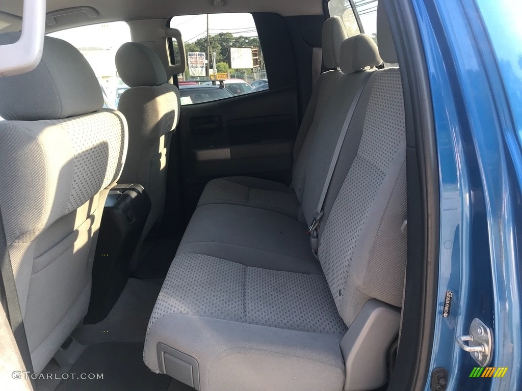 2007 Tundra SR5 Double Cab - Blue Streak Metallic / Graphite Gray photo #14