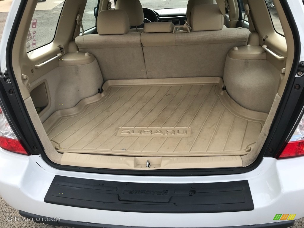 2007 Forester 2.5 X Premium - Aspen White / Graphite Gray photo #20