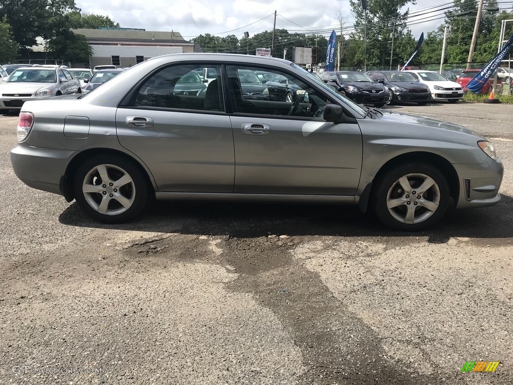 2007 Impreza 2.5i Sedan - Crystal Gray Metallic / Anthracite Black photo #3