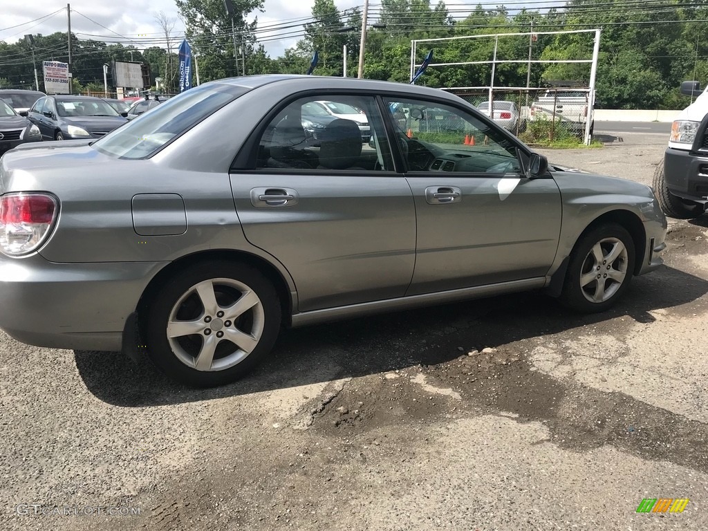 2007 Impreza 2.5i Sedan - Crystal Gray Metallic / Anthracite Black photo #4