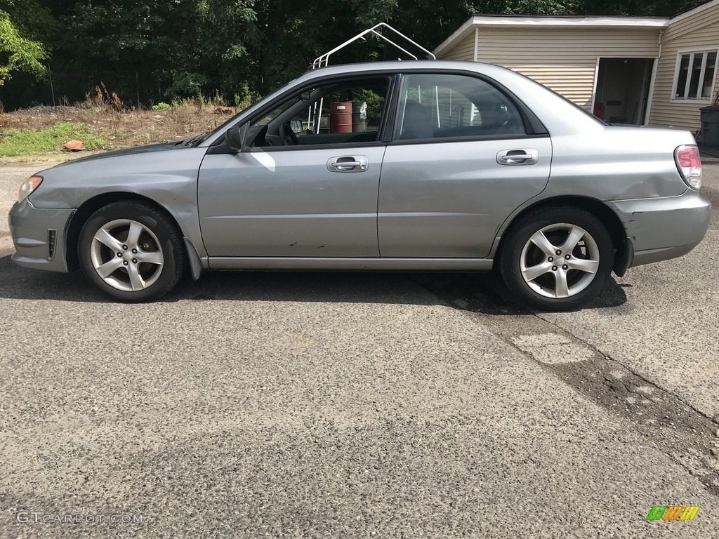 2007 Impreza 2.5i Sedan - Crystal Gray Metallic / Anthracite Black photo #9