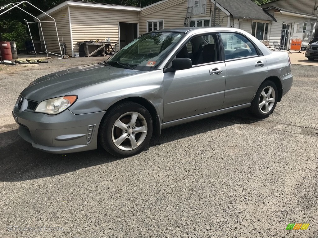 2007 Impreza 2.5i Sedan - Crystal Gray Metallic / Anthracite Black photo #10