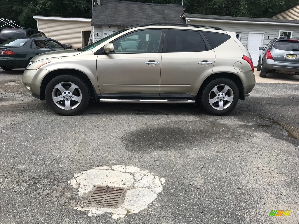 2005 Murano S AWD - Chardonnay Metallic / Cafe Latte photo #3