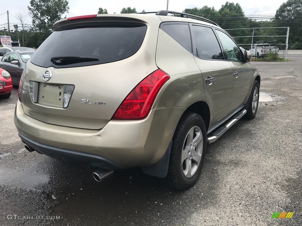 2005 Murano S AWD - Chardonnay Metallic / Cafe Latte photo #6