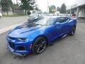 Hyper Blue Metallic 2018 Chevrolet Camaro ZL1 Coupe Exterior