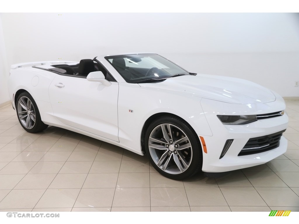 2017 Camaro LT Convertible - Summit White / Jet Black photo #1