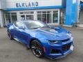 2018 Hyper Blue Metallic Chevrolet Camaro ZL1 Coupe  photo #6