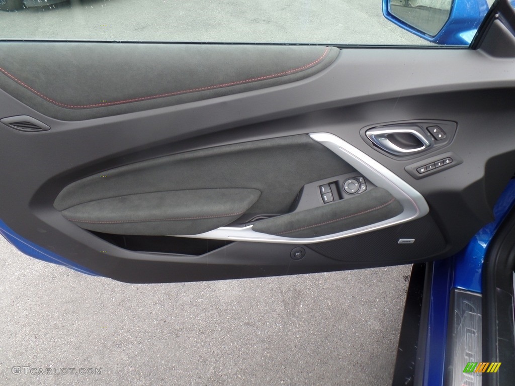 2018 Camaro ZL1 Coupe - Hyper Blue Metallic / Jet Black photo #16