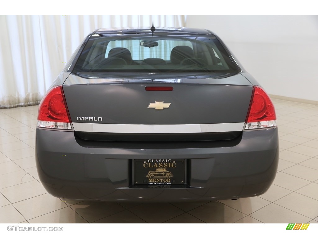 2010 Impala LS - Cyber Gray Metallic / Ebony photo #15