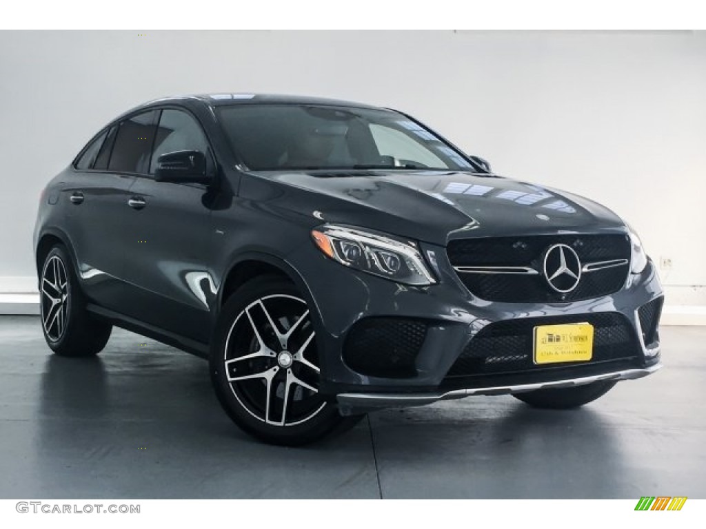 2016 GLE 450 AMG 4Matic Coupe - Steel Grey Metallic / Saddle Brown/Black photo #11
