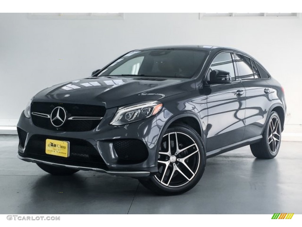 2016 GLE 450 AMG 4Matic Coupe - Steel Grey Metallic / Saddle Brown/Black photo #12