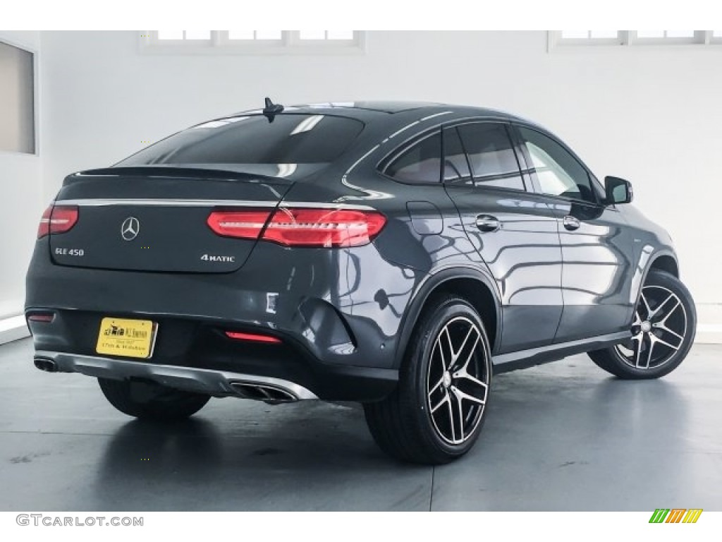 2016 GLE 450 AMG 4Matic Coupe - Steel Grey Metallic / Saddle Brown/Black photo #15