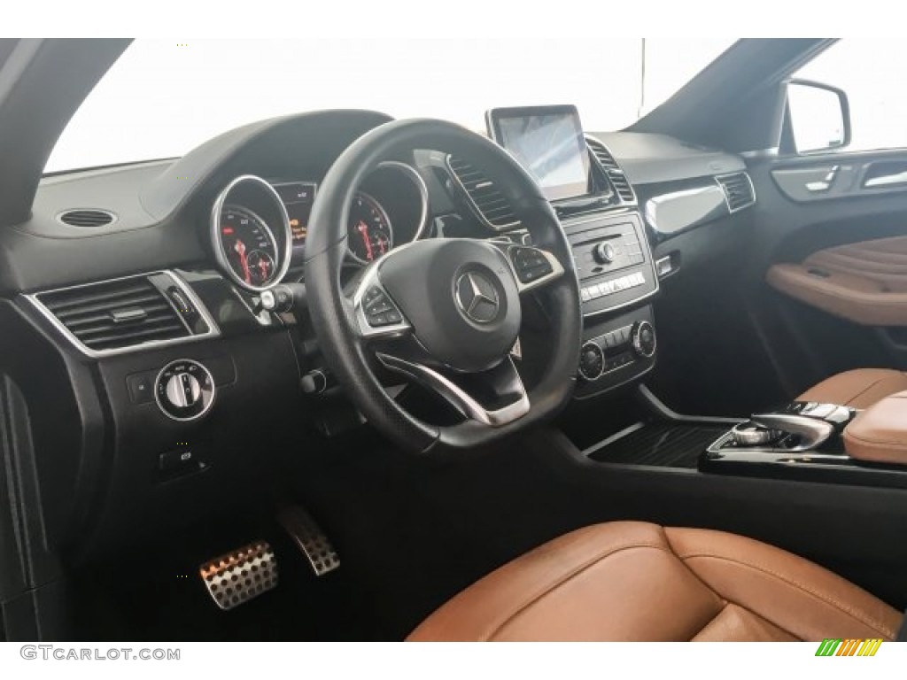 2016 GLE 450 AMG 4Matic Coupe - Steel Grey Metallic / Saddle Brown/Black photo #22