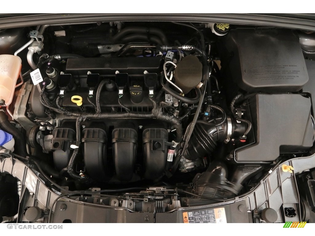2015 Focus SE Sedan - Magnetic Metallic / Charcoal Black photo #16