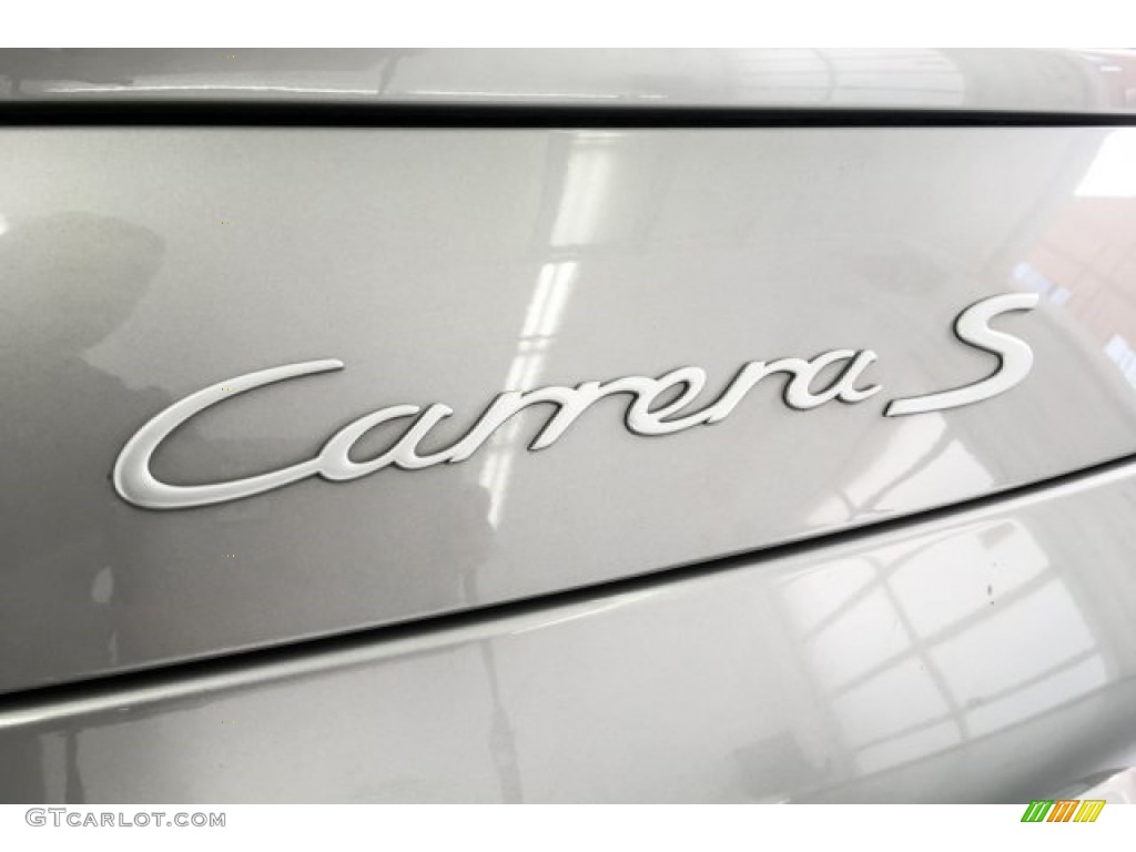 2011 911 Carrera S Cabriolet - Platinum Silver Metallic / Black photo #7