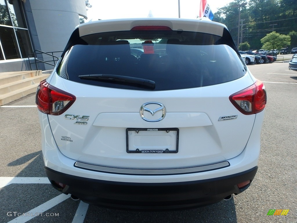 2015 CX-5 Touring - Crystal White Pearl Mica / Black photo #3