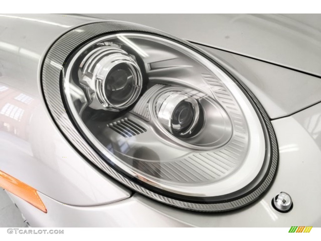2011 911 Carrera S Cabriolet - Platinum Silver Metallic / Black photo #31