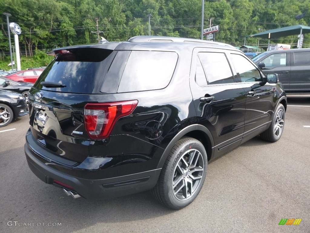 2018 Explorer Sport 4WD - Shadow Black / Ebony Black photo #2