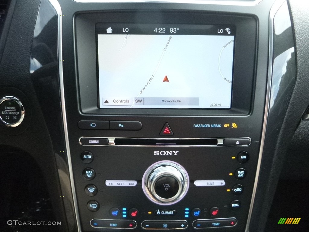 2018 Explorer Sport 4WD - Shadow Black / Ebony Black photo #14