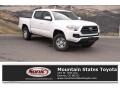 Super White 2017 Toyota Tacoma SR Double Cab 4x4