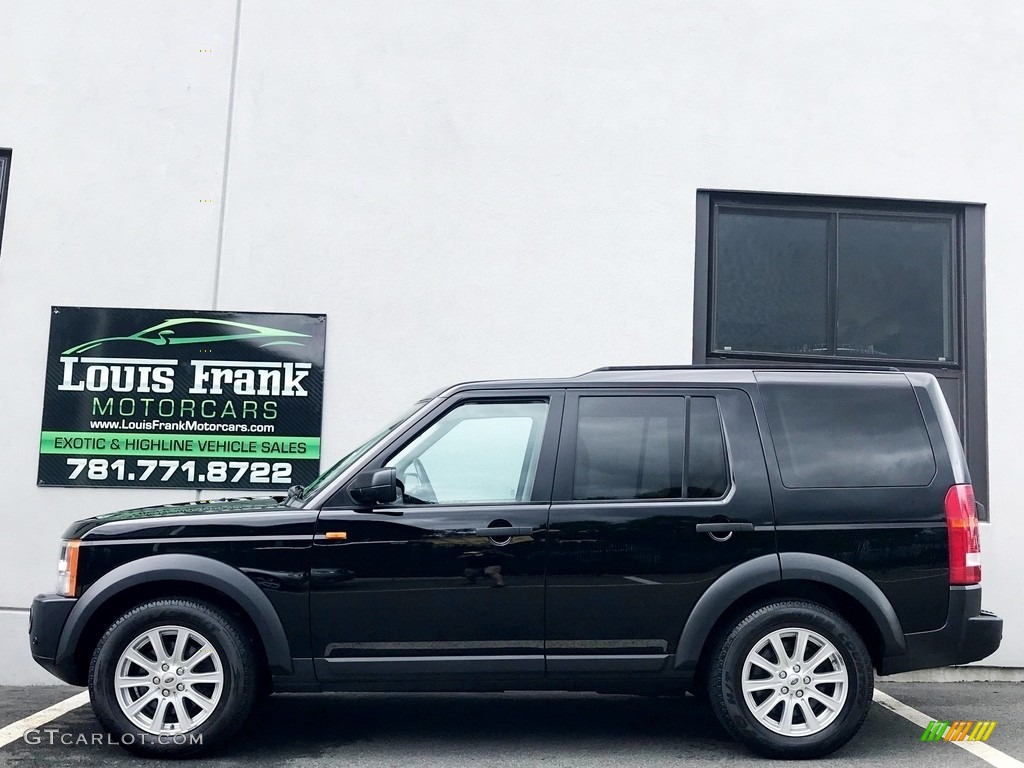 2008 LR3 V8 SE - Java Black Pearlescent / Alpaca Beige photo #1