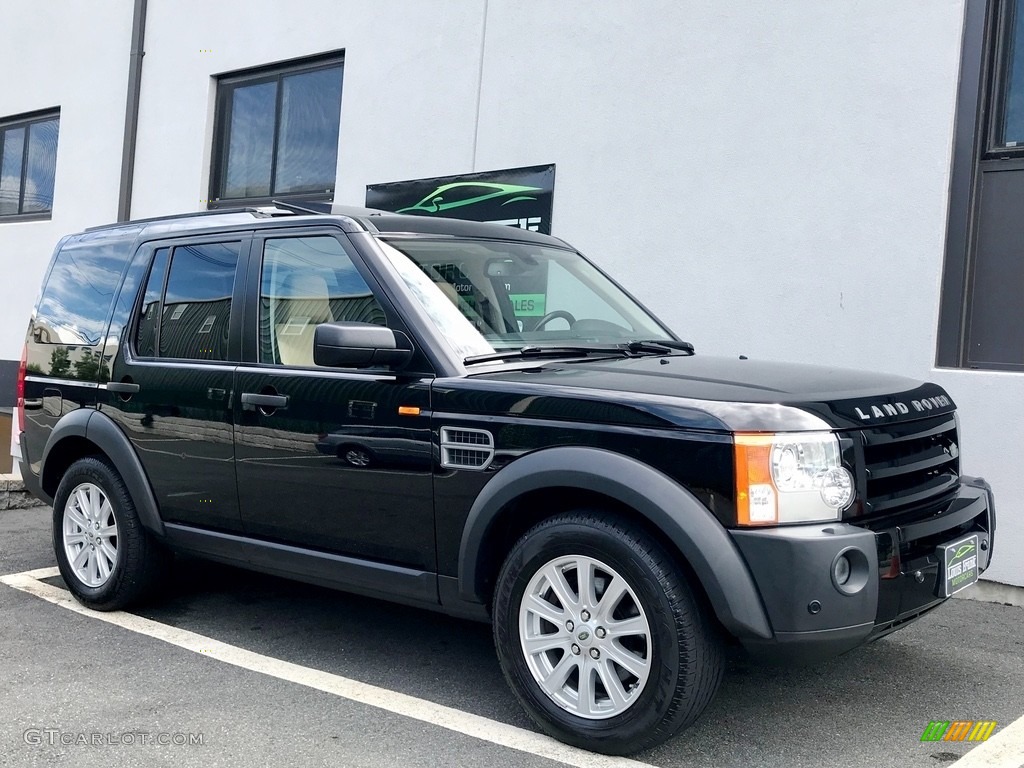 2008 LR3 V8 SE - Java Black Pearlescent / Alpaca Beige photo #4