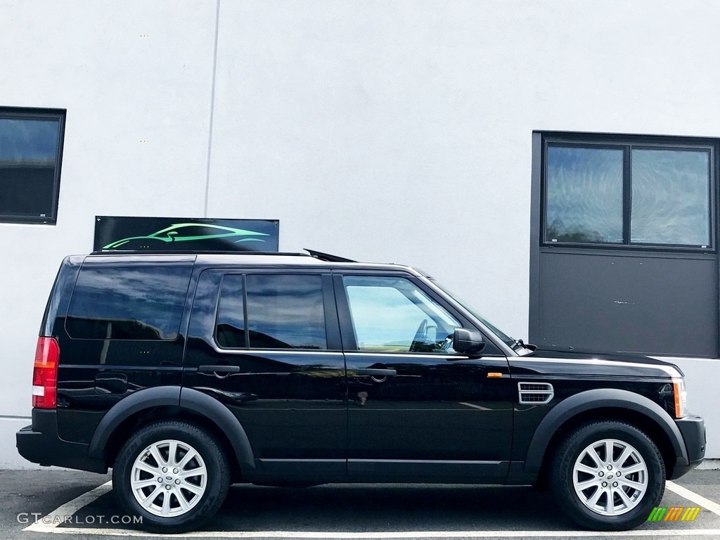 2008 LR3 V8 SE - Java Black Pearlescent / Alpaca Beige photo #6