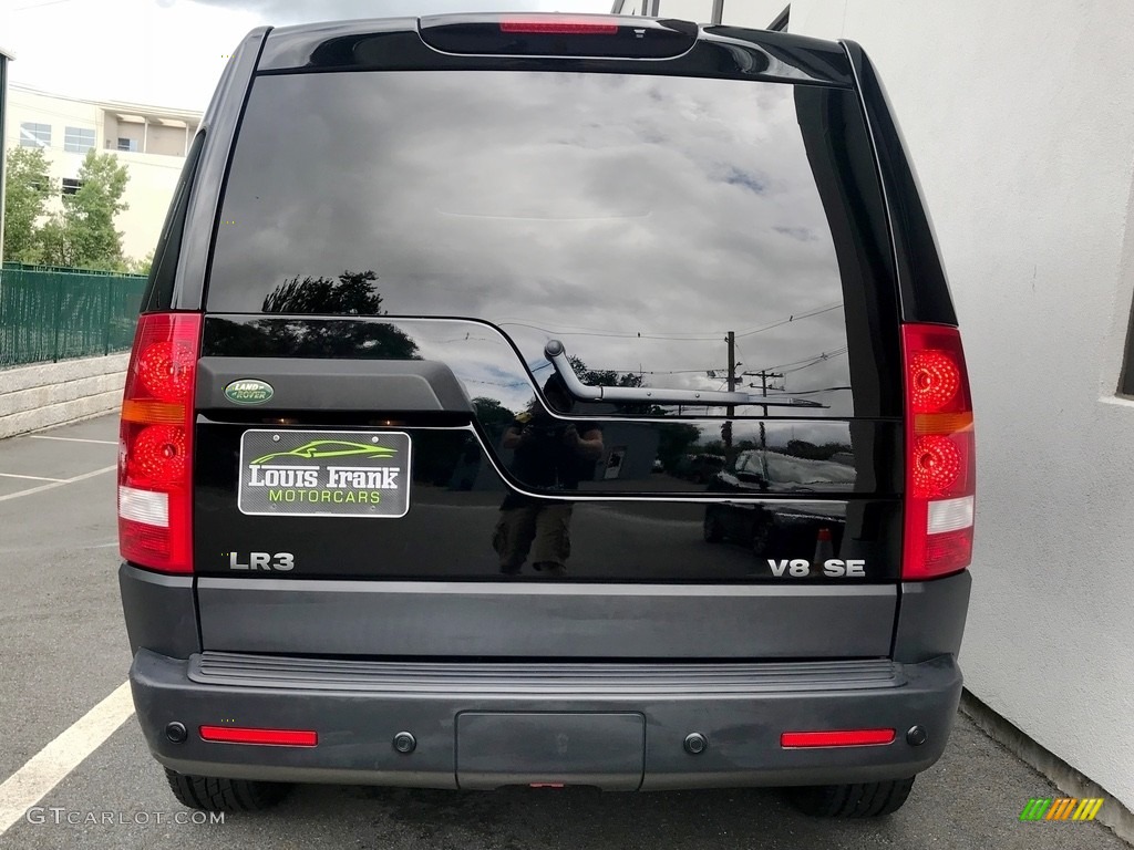2008 LR3 V8 SE - Java Black Pearlescent / Alpaca Beige photo #8