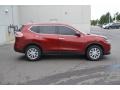 2015 Cayenne Red Nissan Rogue S AWD  photo #7