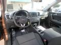 Black 2019 Kia Sportage LX AWD Interior Color