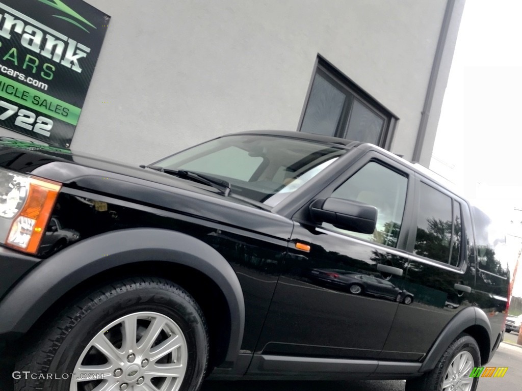 2008 LR3 V8 SE - Java Black Pearlescent / Alpaca Beige photo #37