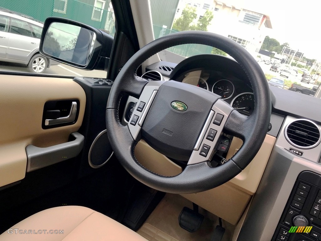 2008 LR3 V8 SE - Java Black Pearlescent / Alpaca Beige photo #75