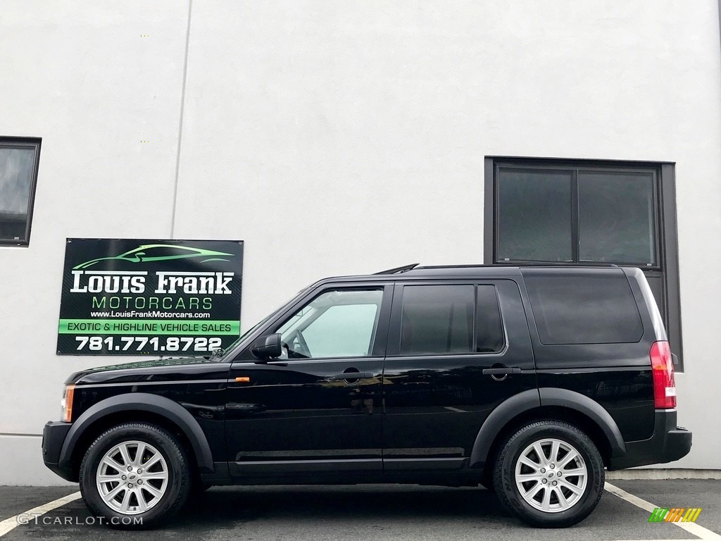 2008 LR3 V8 SE - Java Black Pearlescent / Alpaca Beige photo #126
