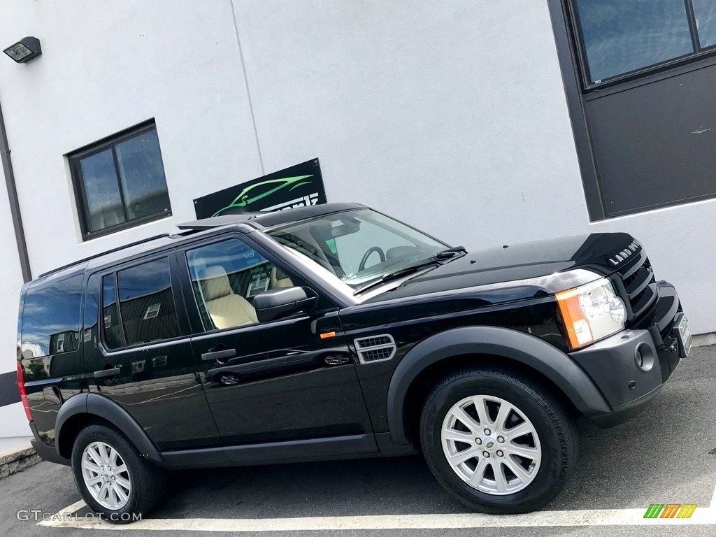 2008 LR3 V8 SE - Java Black Pearlescent / Alpaca Beige photo #128