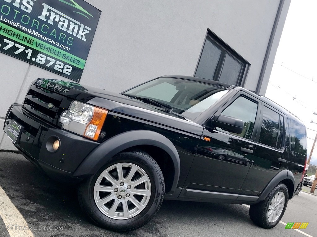 2008 LR3 V8 SE - Java Black Pearlescent / Alpaca Beige photo #133